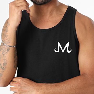Dragon Ball Z - Camiseta pecho Majin Negro Blanco