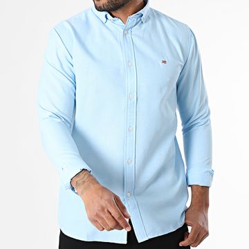 Geographical Norway - 172 Camisa Manga Larga Azul Claro