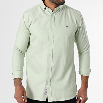 Geographical Norway - Camisa de manga larga 174 Verde claro