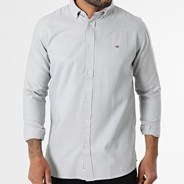 Geographical Norway - Camisa de manga larga 173 Gris