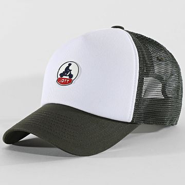 JOTT - Gorra Trucker Sail 2.0 Caqui Verde Blanco