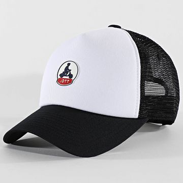 JOTT - Gorra Trucker Sail 2.0 Negra Blanca
