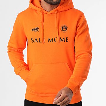Sale Môme Paris - FC Teddy Sudadera con capucha Naranja Negro