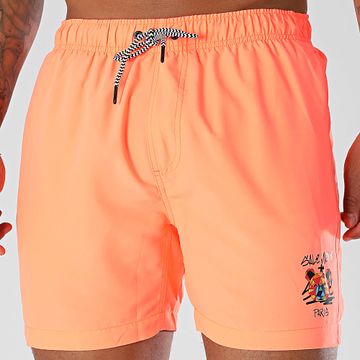 Sale Môme Paris - Shorts de baño Geomedrips Teddy Bear Naranja Fluo