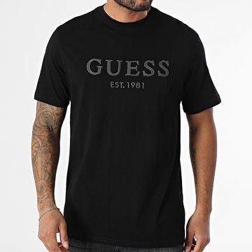 Guess - Camiseta M5YI17-I3Z14 Negra