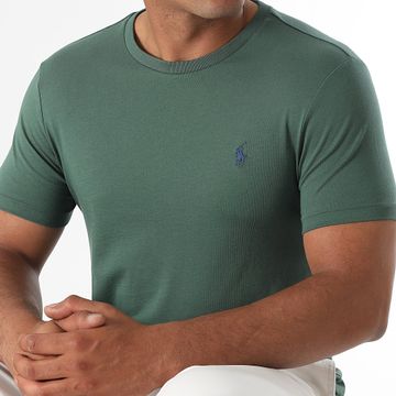 Polo Ralph Lauren - Camiseta Original Player Custom Slim Fit Verde Oscuro