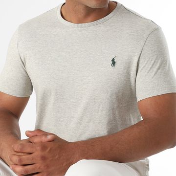 Polo Ralph Lauren - Camiseta Original Player Custom Slim Fit Heather Grey