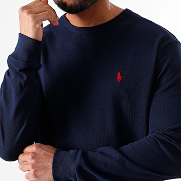 Polo Ralph Lauren - Camiseta Manga Larga Original Player Azul Marino