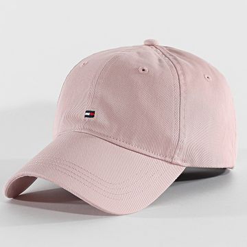 Tommy Hilfiger - Gorra de mujer Essential Flag Soft 7632 Pink Gold