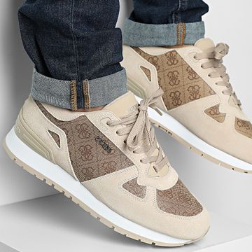 Guess - Baskets FMTTREELL12 Beige Marrón