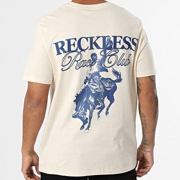 Luxury Lovers - Camiseta oversize Reckless Beige