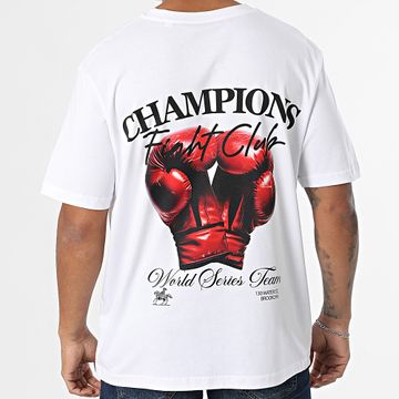 Luxury Lovers - Champions Oversize Tee Shirt Blanco