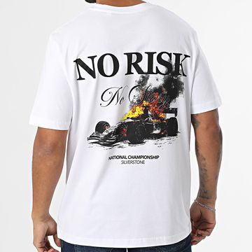 Luxury Lovers - Oversize Risk Tee Shirt Blanco