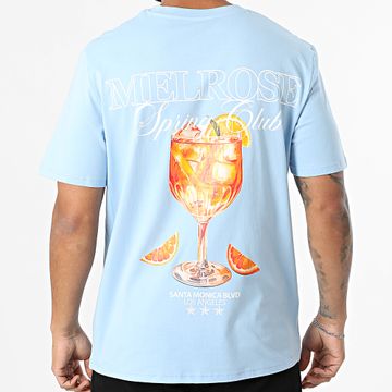 Luxury Lovers - Melrose Oversize Tee Shirt Azul claro
