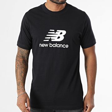New Balance - Camiseta MT41502 Negro