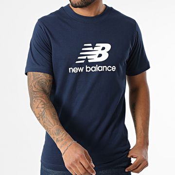 New Balance - Camiseta MT41502 Azul marino