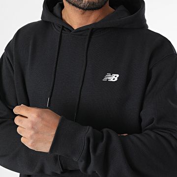New Balance - MT41508 Sudadera con capucha Negra
