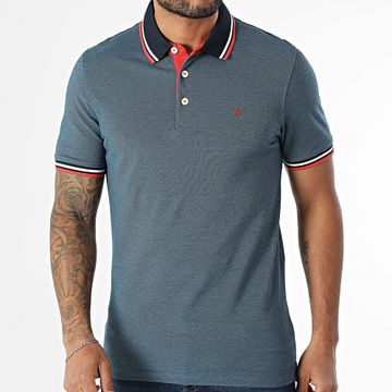 Jack And Jones - Polo de manga corta Paulos Azul marino brillante