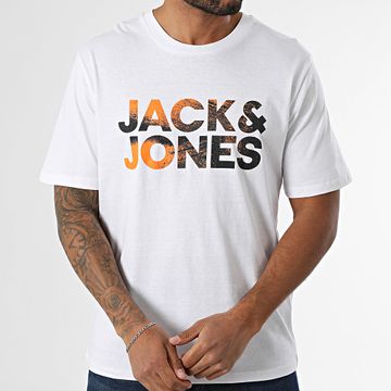 Jack And Jones - Tee Shirt Distressed Blanc