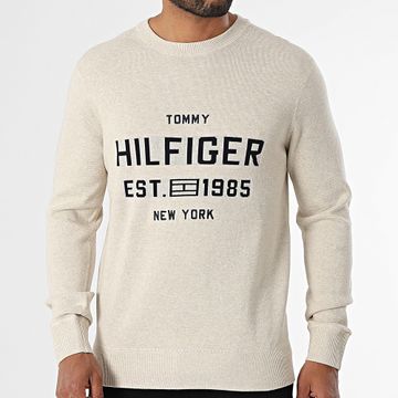 Tommy Hilfiger - Athleisure Sudadera cuello redondo 9533 Beige Chiné