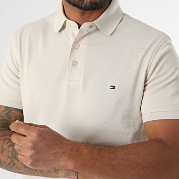 Tommy Hilfiger - Polo Manga Corta Slim 1985 7771 Beige