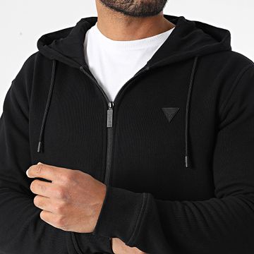 Guess - Sudadera con cremallera Z2YQ28-KAIJ1 Negro