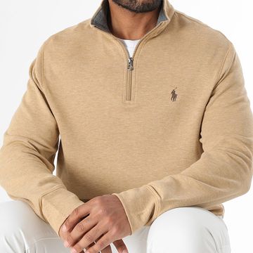Polo Ralph Lauren - Sudadera con cremallera Original Player Beige Chiné