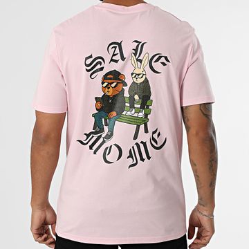 Sale Môme Paris - Oversize Tee Large Postiché Rosa