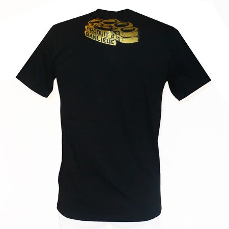 Produit de Banlieue - Tee Shirt Produit 2 Banlieue Noir 10-02 Poing Americain