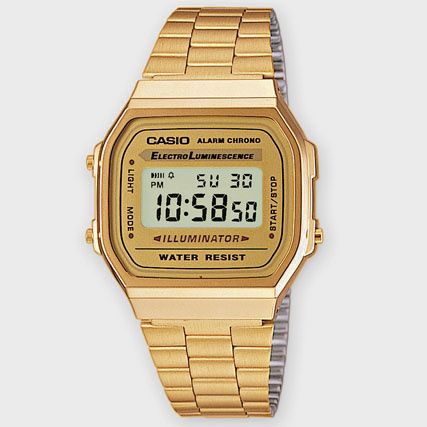 Casio - Colección de relojes A168WG-9EF