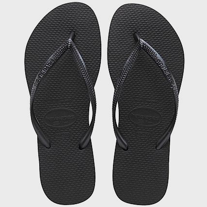Havaianas - Chanclas Slim Black Mujer