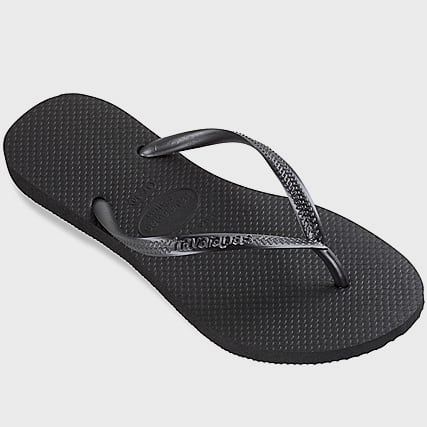 Havaianas - Chanclas Slim Black Mujer