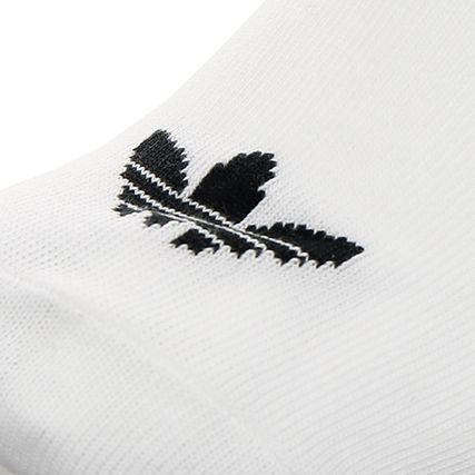 Adidas Originals - Lote de 3 Pares de Calcetines Invisibles Trefoil Liner S20273 Blanco