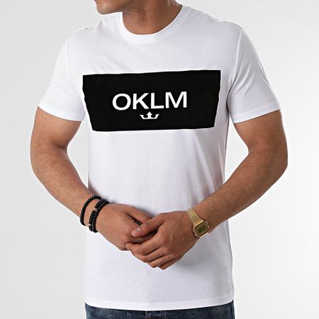 Booba - Camiseta Corona Pequeña Blanco Typo Negro