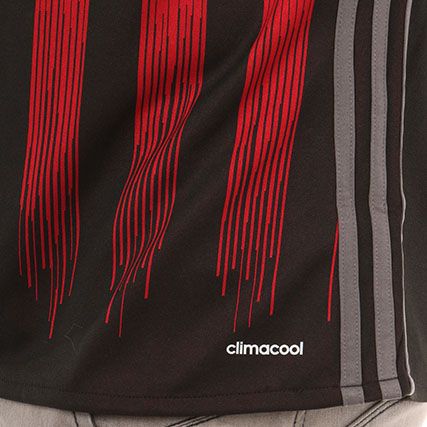 Adidas Performance - Maillot AC Milan H Rouge AP7964 Noir