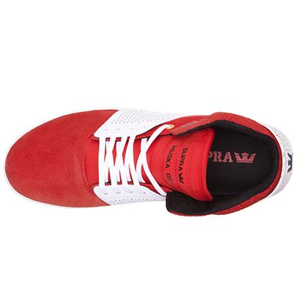 Supra - Baskets Skytop III 08000 695 Red White Speckle