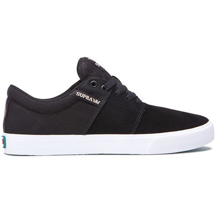 Supra - Baskets Stacks Vulc II 08029-023 Black White