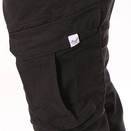 Reell Jeans - Pantalón cargo Reflex Rib Negro
