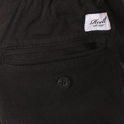 Reell Jeans - Pantalón cargo Reflex Rib Negro