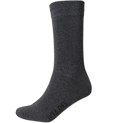Jack And Jones - Juego De 5 Pares De Calcetines Jens Black Charcoal