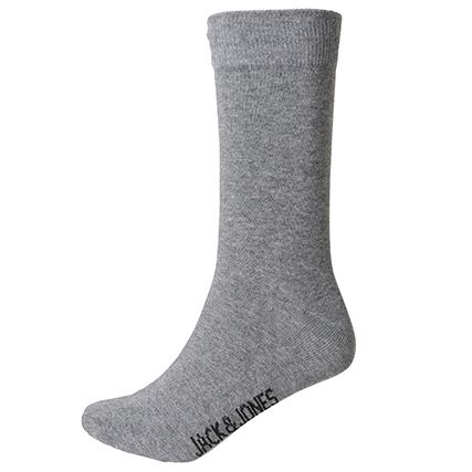 Jack And Jones - Juego De 5 Pares De Calcetines Jens Black Charcoal