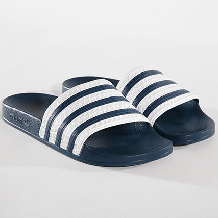 Adidas Originals - Chanclas Adilette G16220 Adiblue Blanco