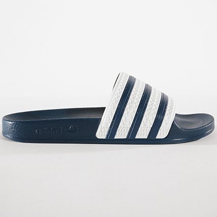 Adidas Originals - Chanclas Adilette G16220 Adiblue Blanco