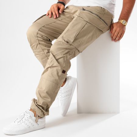 G-Star - Rovic Zip 3D Tapered Pantalones cargo D02190-5126 Beige
