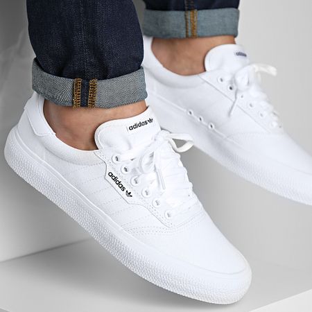 Adidas Originals - Zapatillas 3MC Vulc B22705 Calzado Blanco Oro Metálico
