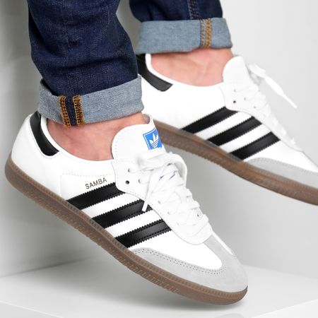 Adidas Originals - Baskets Samba OG B75806 Footwear White Core Black Clear Granite
