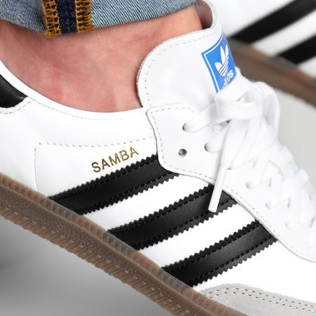 Adidas Originals - Baskets Samba OG B75806 Footwear White Core Black Clear Granite