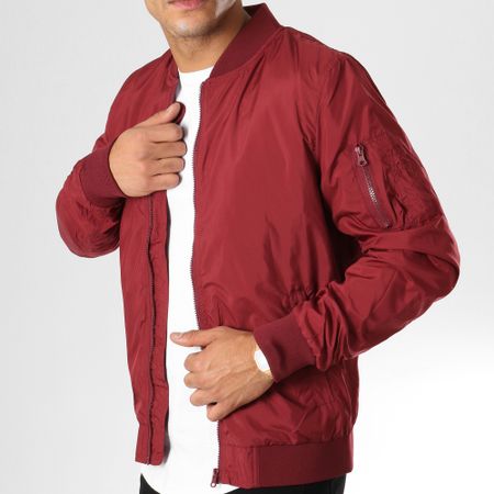 Urban Classics - Bomber TB1258 Burdeos