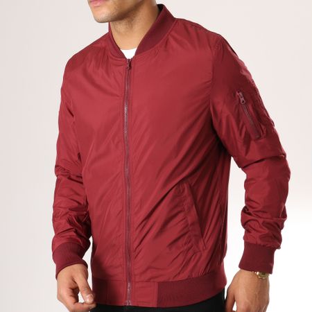 Urban Classics - Bomber TB1258 Burdeos