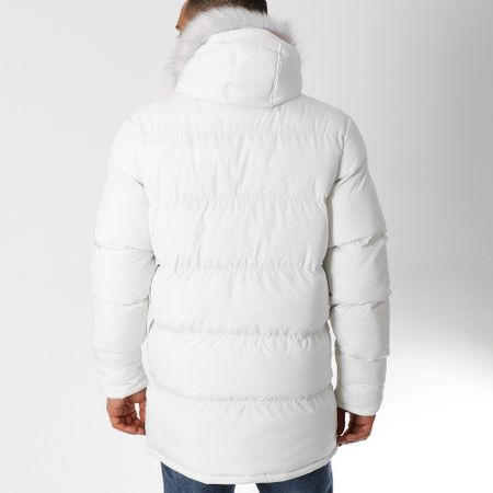 Sinners Attire - Parka Fourrure Rush Blanc